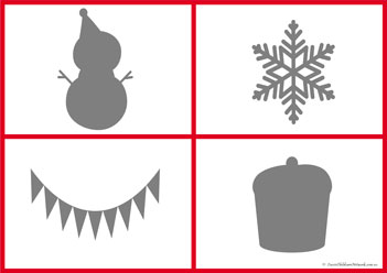 Christmas Shadow Match Set7