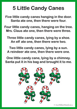 5 Little Candy Canes