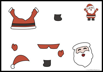Christmas Cut Paste 9