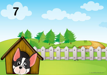 Dog Bone Number Matching 7