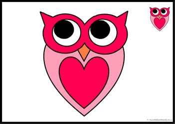 Heart Animals Cut Paste 14