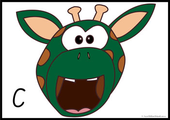 Animal Letter Recognition Activity C