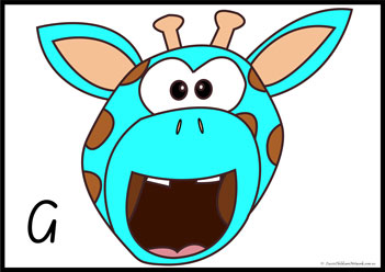 Animal Letter Recognition Activity G