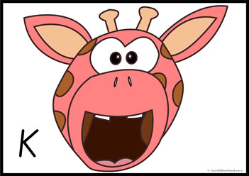 Animal Letter Recognition Activity K