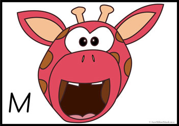 Animal Letter Recognition Activity M