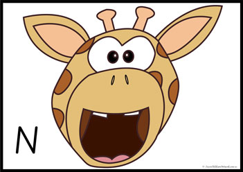 Animal Letter Recognition Activity N