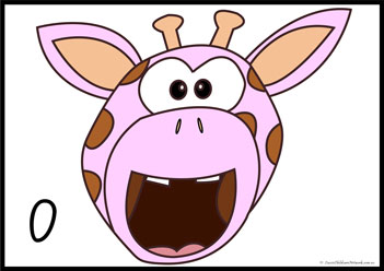Animal Letter Recognition Activity O
