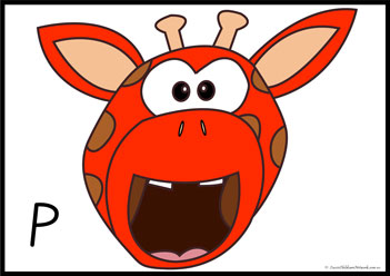 Animal Letter Recognition Activity P