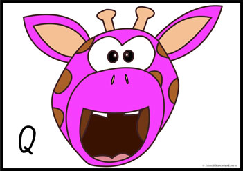 Animal Letter Recognition Activity Q