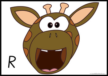 Animal Letter Recognition Activity R