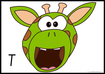 Animal Letter Recognition Activity T