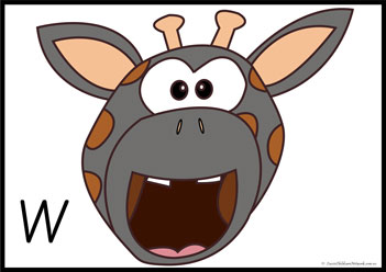 Animal Letter Recognition Activity W