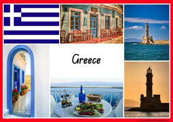 Country Posters Greece