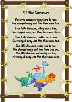 Dinosaur Songs Posters 3