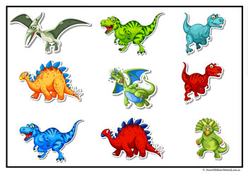 Dinosaur Cut Paste Dinosaur1