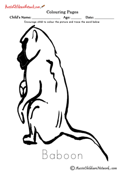 Coloring Monkey