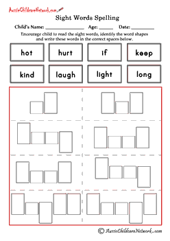 Third grade spelling list
