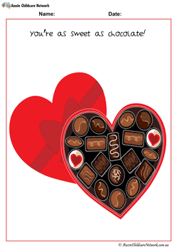 Cutting Pictures of Chocolate